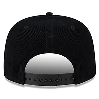 Men's New Era  Black Pittsburgh Pirates Full Circle Corduroy Golfer Adjustable Hat