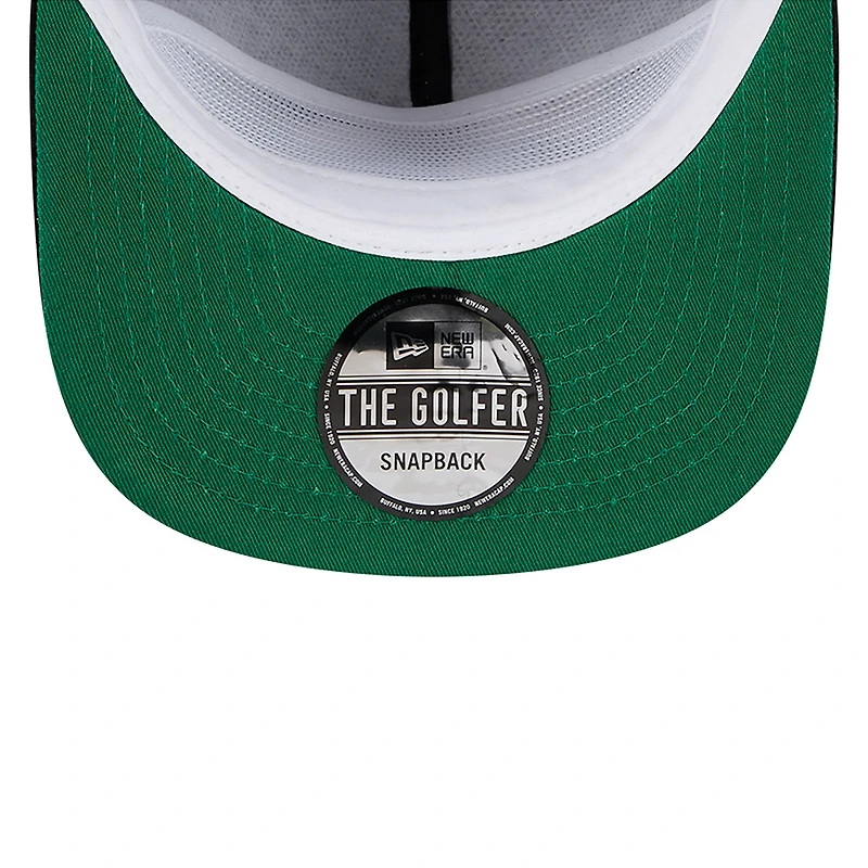 Men's New Era  Black Pittsburgh Pirates Full Circle Corduroy Golfer Adjustable Hat