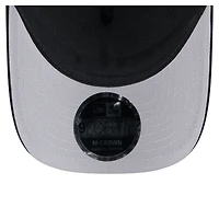 Men's New Era Black Pittsburgh Pirates Gradient 9FORTY A-Frame M-Crown Trucker Adjustable Hat