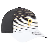 Men's New Era  Black Pittsburgh Pirates Gradient 9FORTY M-Crown Adjustable Hat