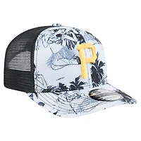 Casquette ajustable Hula Trucker 9SEVENTY noire des Pirates de Pittsburgh pour homme de New Era
