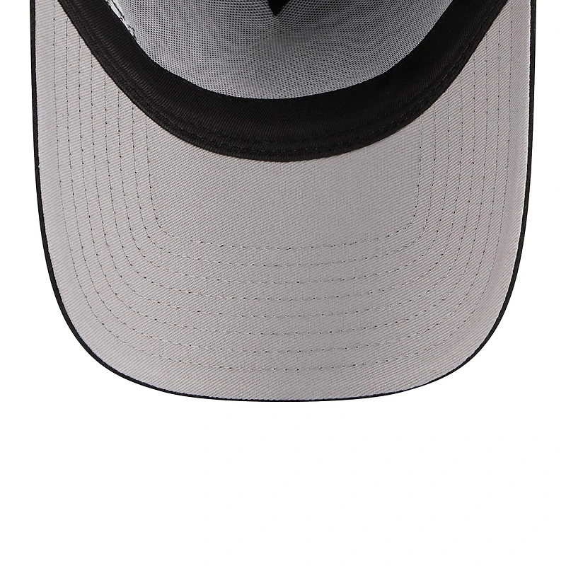 Men's New Era Black Pittsburgh Pirates Looney Tunes A-Frame 9FORTY Adjustable Hat