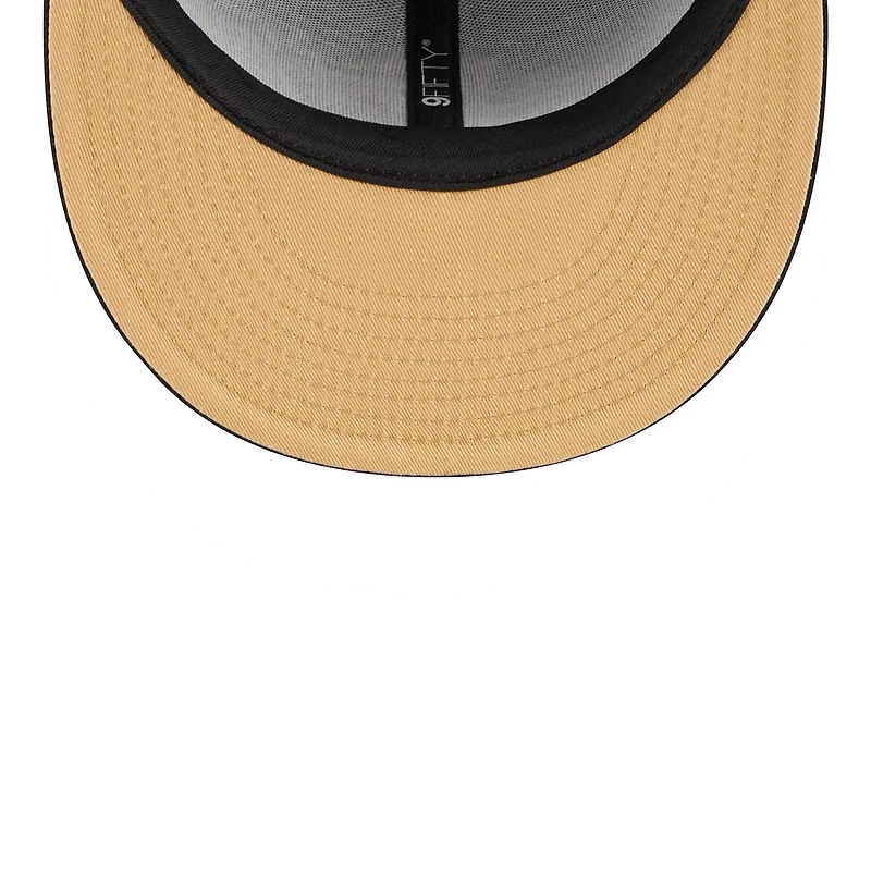 Casquette snapback New Era noire Pittsburgh Pirates Looney Tunes Diable de Tasmanie 9FIFTY pour homme