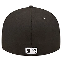 Men's New Era Black Pittsburgh Pirates Low Profile 59FIFTY Fitted Hat