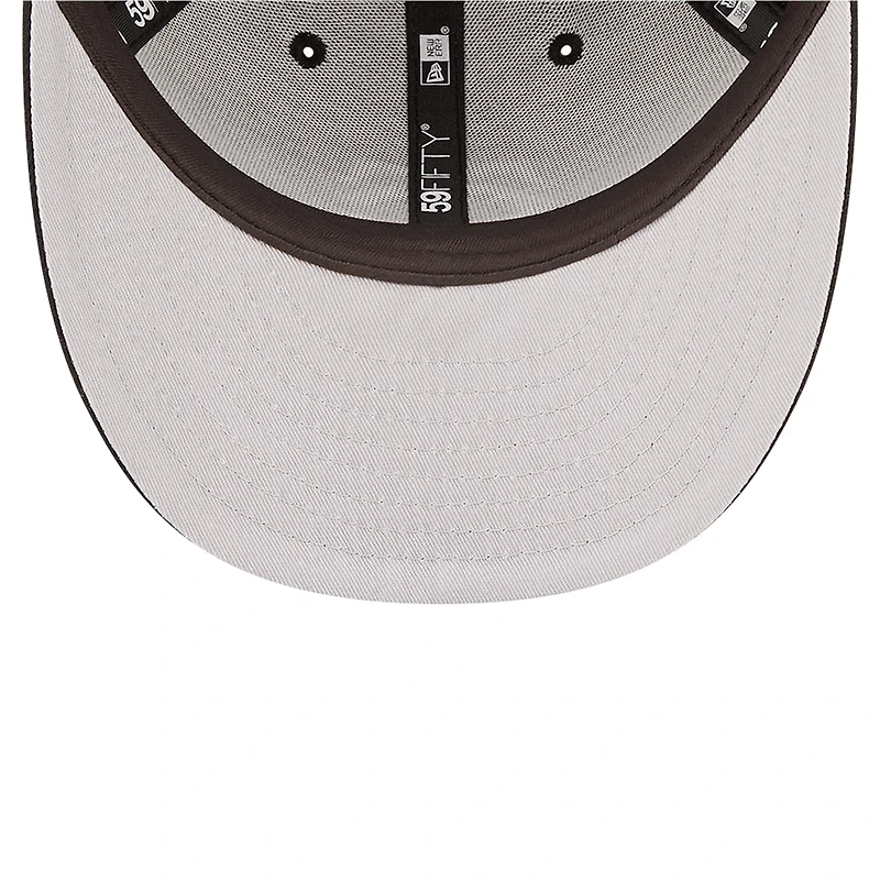 Men's New Era Black Pittsburgh Pirates Low Profile 59FIFTY Fitted Hat