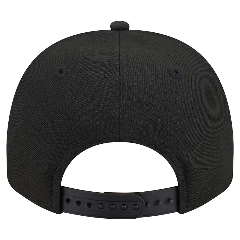 Casquette snapback New Era noire Pittsburgh Pirates Motion A-Frame 9FIFTY pour homme