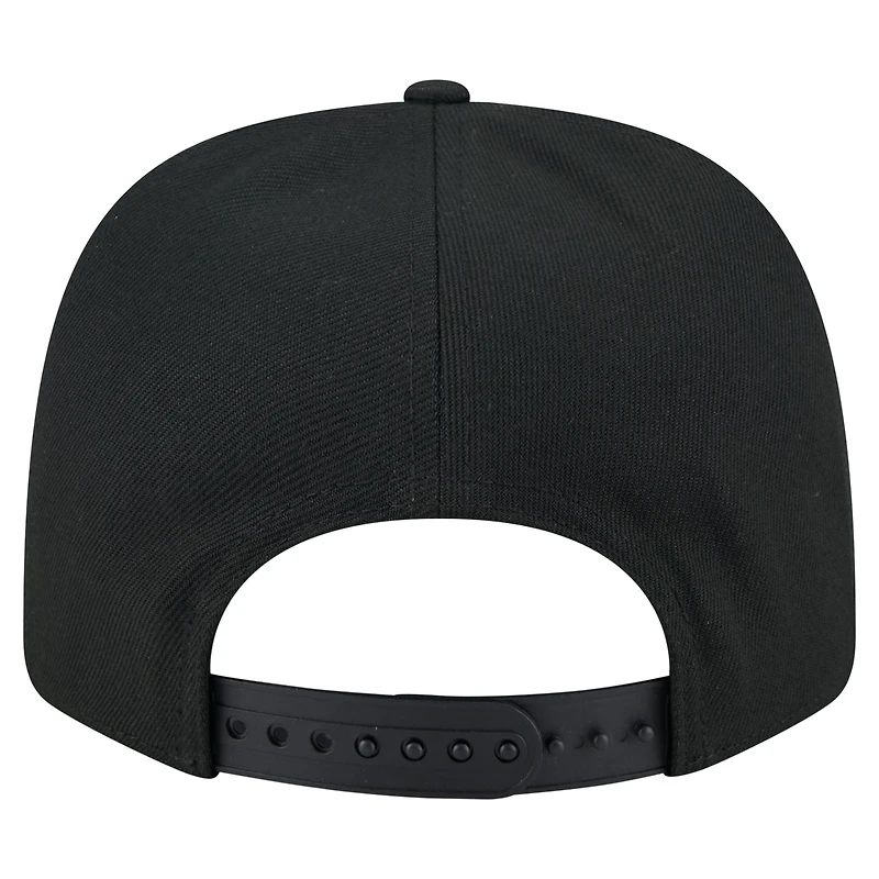 Men's New Era Black Pittsburgh Pirates Multi-Rope 9SEVENTY Stretch-Snap Hat
