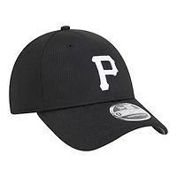 Casquette ajustable Pivot 9FORTY des Pirates de Pittsburgh de New Era pour homme, noire