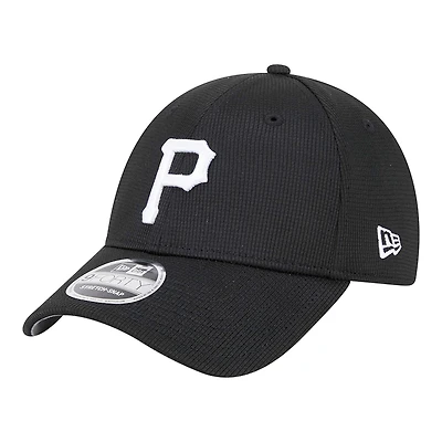 Casquette ajustable Pivot 9FORTY des Pirates de Pittsburgh de New Era pour homme, noire