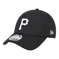 Casquette ajustable Pivot 9FORTY des Pirates de Pittsburgh de New Era pour homme, noire