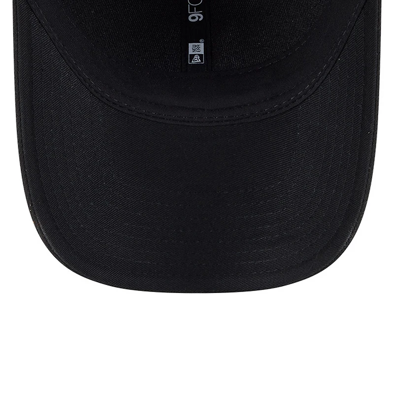 Men's New Era Black Pittsburgh Pirates Player Replica 9FORTY Adjustable Hat