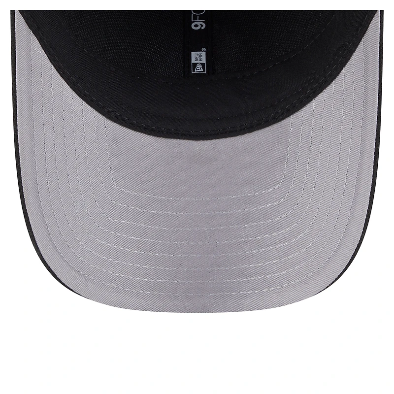 Casquette ajustable New Era noire pour homme, réplique du joueur des Pirates de Pittsburgh 9FORTY