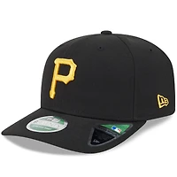 Casquette ajustable New Era noire pour homme, réplique du joueur des Pirates de Pittsburgh 9SEVENTY