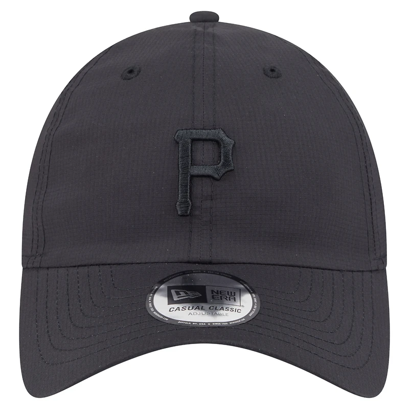Men's New Era Black Pittsburgh Pirates Ripstop Casual Classic Adjustable Hat