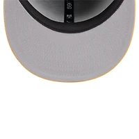 Men's New Era Black Pittsburgh Pirates Shadow Stitch 59FIFTY Fitted Hat