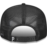Casquette Snapback 9FIFTY Pittsburgh Pirates Street Trucker noire New Era pour homme