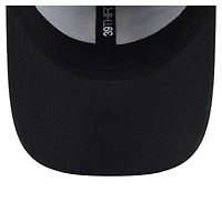 Casquette New Era 39THIRTY Flex noire à motif camouflage subtil des Pirates de Pittsburgh pour homme