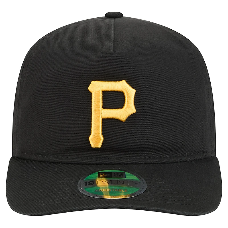 Men's New Era  Black Pittsburgh Pirates Team 19TWENTY Adjustable Hat
