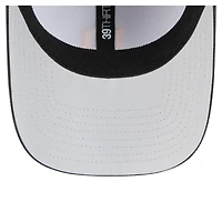 Casquette New Era 39THIRTY Flex noire à motif camouflage ton sur des Pirates de Pittsburgh pour homme