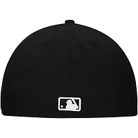 Men's New Era Black Pittsburgh Pirates Troop Chant Camo Undervisor 59FIFTY Fitted Hat