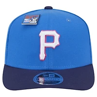 Men's New Era Blue/Navy Pittsburgh Pirates 2024 Big League Chew Flavor Pack 9SEVENTY Adjustable Hat