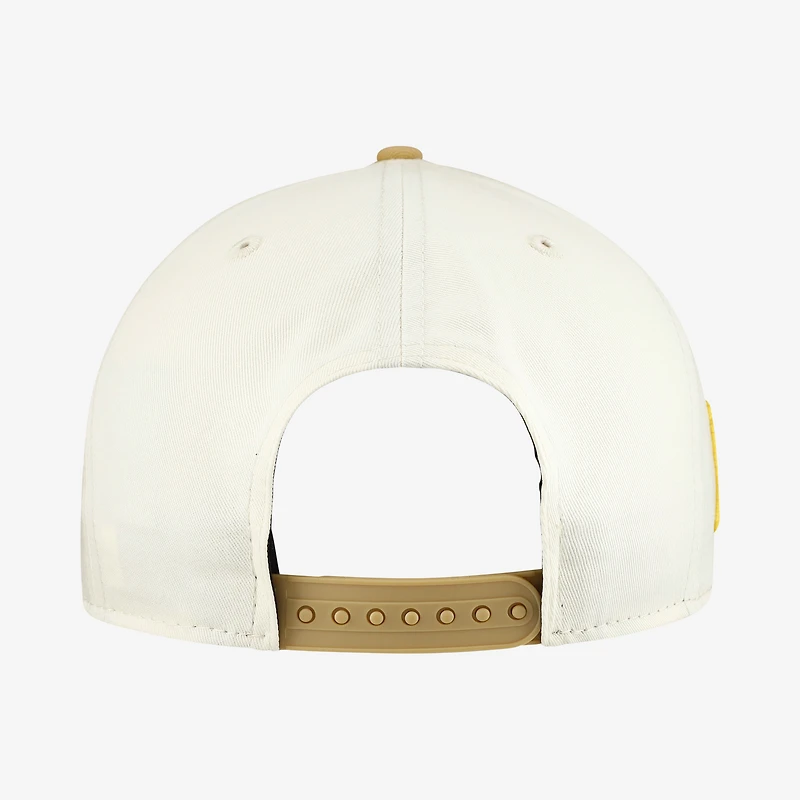 Men's New Era Cream Pittsburgh Pirates Club 9FIFTY A-Frame Snapback Hat