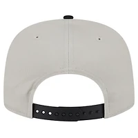 Casquette Snapback Iron Golfer des Pirates de Pittsburgh de couleur crème New Era pour homme