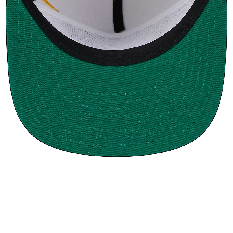 Casquette Snapback Iron Golfer des Pirates de Pittsburgh de couleur crème New Era pour homme