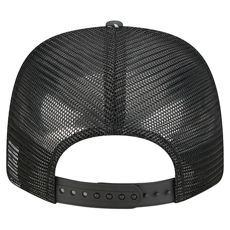 Casquette ajustable New Era 9SEVENTY en denim/noir pour homme des Pirates de Pittsburgh Aztec Denim