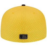 Men's New Era Gold/Black Pittsburgh Pirates 2023 City Connect 59FIFTY Fitted Hat
