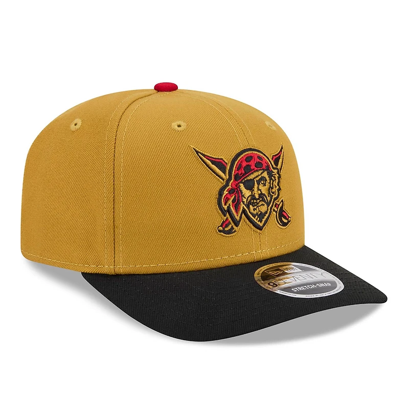 Casquette ajustable New Era or/noir Pittsburgh Pirates 2026 City Connect 9SEVENTY pour homme