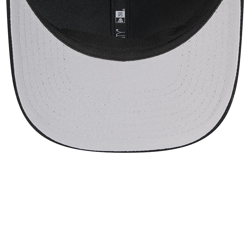 Casquette ajustable extensible à boutons-pression pour homme New Era grise Pittsburgh Pirates Labeled 9SEVENTY