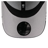 Casquette New Era 39THIRTY Flex grise pour homme, visière des Pirates de Pittsburgh, motif éclaboussures peinture
