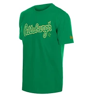 T-shirt New Era vert Pittsburgh Pirates pour homme, édition spéciale Saint-Patrick 2026