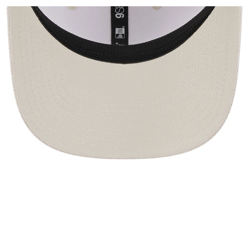 Men's New Era Light Beige Pittsburgh Pirates Flawless 9SEVENTY Stretch-Snap Hat