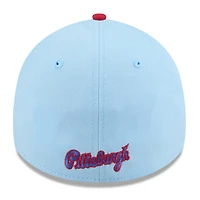 Men's New Era Light Blue/Red Pittsburgh Pirates 2025 Fourth of July 39THIRTY Flex Hat