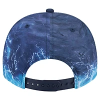 Casquette snapback New Era 9FIFTY A-Frame pré-courbée, bleu clair, Pittsburgh Pirates, pour homme
