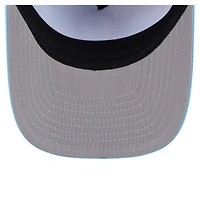 Men's New Era  Light Blue Pittsburgh Pirates Deep Water Pre-Curved 9FIFTY A-Frame Snapback Hat
