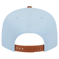 Men's New Era Light Blue Pittsburgh Pirates Spring Color Two-Tone 9FIFTY Snapback Hat
