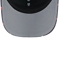 Men's New Era Navy Pittsburgh Pirates Adventure Drinks Pattern 9SEVENTY Stretch-Snap Hat