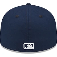 Casquette ajustée 59FIFTY pour homme Pittsburgh Pirates Oceanside à profil bas bleu marine New Era
