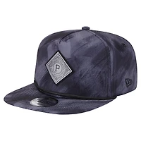Men's New Era Navy Pittsburgh Pirates Printed Golfer Snapback Hat