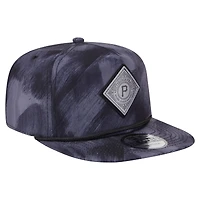 Men's New Era Navy Pittsburgh Pirates Printed Golfer Snapback Hat
