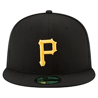 Men's New Era Paul Skenes Black Pittsburgh Pirates 2025 Player’s Weekend 59FIFTY Fitted Hat