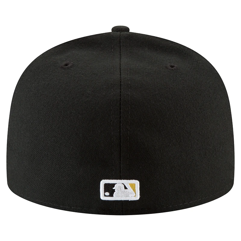 Men's New Era Paul Skenes Black Pittsburgh Pirates 2025 Player’s Weekend 59FIFTY Fitted Hat