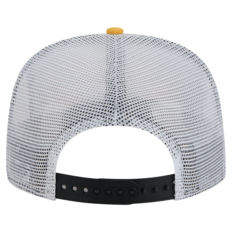 Casquette ajustable New Era Pittsburgh Pirates Tie-Dye Golfer Trucker pour homme