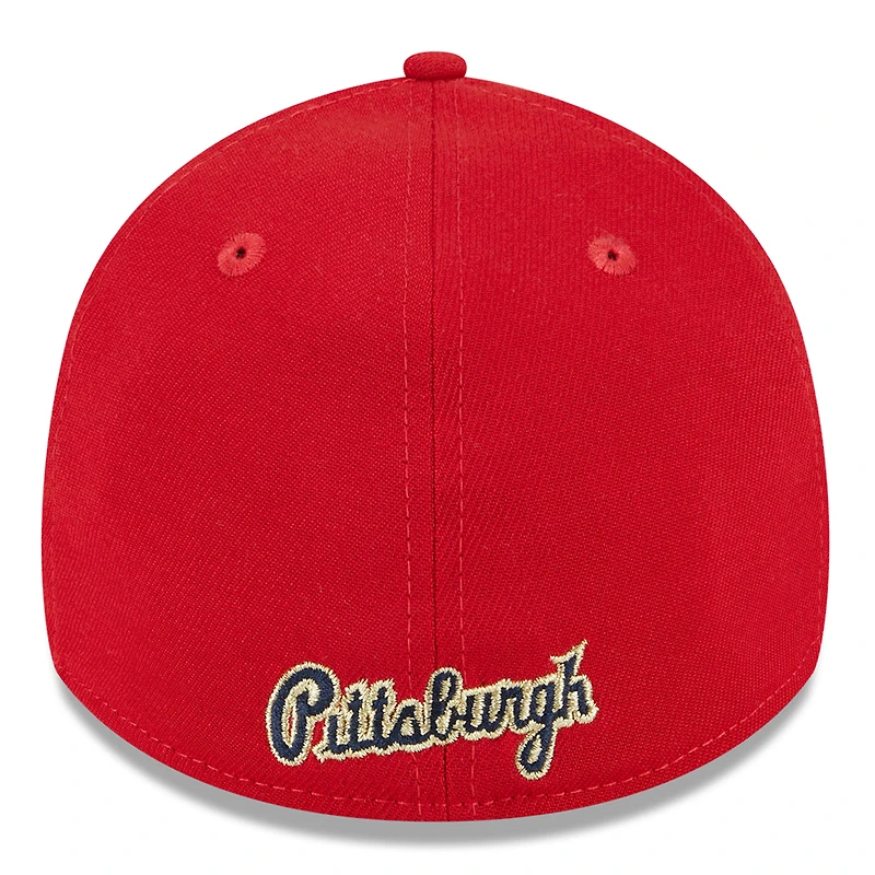 Men's New Era  Red Pittsburgh Pirates 2023 Fourth of July 39THIRTY Flex Fit Hat