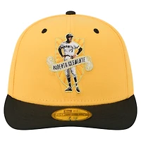Casquette ajustée New Era Roberto Clemente dorée 59FIFTY des Pirates de Pittsburgh pour homme