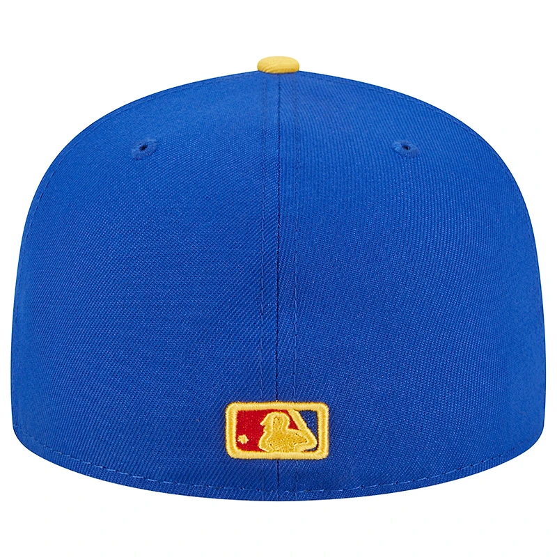 Men's New Era  Royal/Yellow Pittsburgh Pirates Empire 59FIFTY Fitted Hat