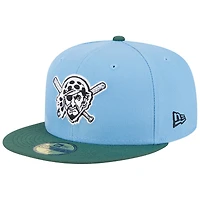 Casquette ajustée 59FIFTY du match des étoiles de la MLB Pirates Pittsburgh 1994 New Era bleu ciel/cilantro pour homme